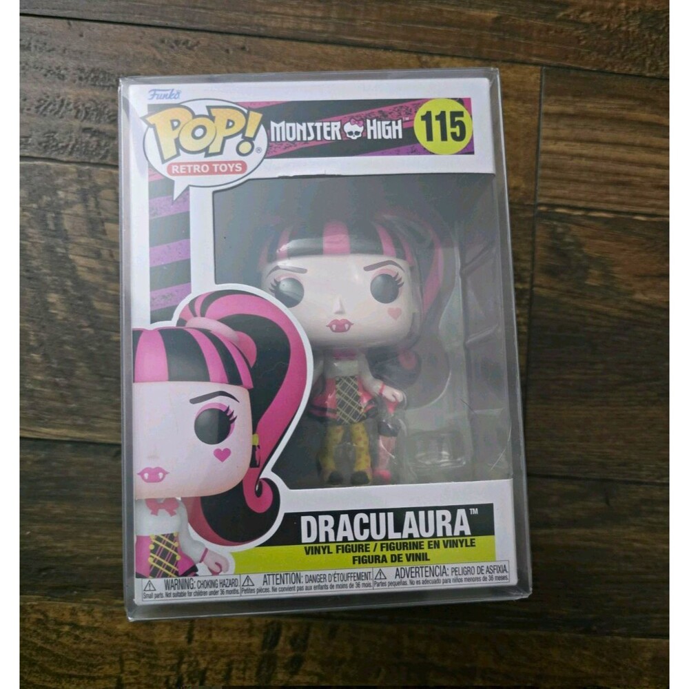 Funko Pop! Retro Toys: Monster High - Draculaura (With Protector) #115